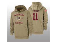 Youth 2019 Salute to Service Alex Smith Redskins Tan Sideline Therma Hoodie Washington Redskins