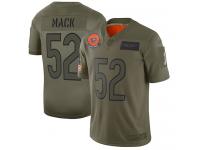 Youth #52 Limited Khalil Mack Camo Football Jersey Chicago Bears 2019 Salute to Service
