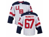 Youth Adidas Team USA #67 Max Pacioretty Authentic White Home 2016 World Cup Ice Hockey Jersey
