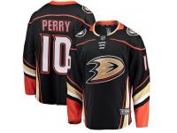Youth Anaheim Ducks #10 Corey Perry Authentic Black Home Breakaway NHL Jersey