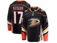 Youth Anaheim Ducks #17 Ryan Kesler Authentic Black Home Breakaway NHL Jersey