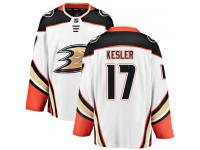 Youth Anaheim Ducks #17 Ryan Kesler Authentic White Away Breakaway NHL Jersey