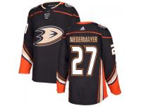 Youth Anaheim Ducks #27 Scott Niedermayer adidas Black Authentic Jersey 2017