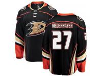 Youth Anaheim Ducks #27 Scott Niedermayer Authentic Black Home Breakaway NHL Jersey