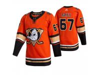 Youth Anaheim Ducks Rickard Rakell 2019-20 Third Alternate Orange Jersey