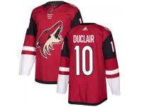 Youth Arizona Coyotes # 10 Anthony Duclair adidas Maroon Authentic Jersey 2017