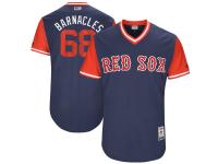Youth Boston Red Sox Matt Barnes Barnacles Majestic Navy 2017 Players Weekend Jersey