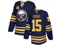 Youth Buffalo Sabres #15 Jack Eichel adidas Navy Authentic Jersey