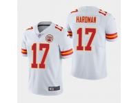 Youth Chiefs #17 Mecole Hardman 2019 NFL Draft Vapor Limited Jersey - White