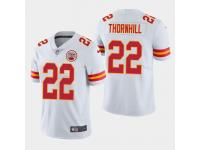 Youth Chiefs #22 Juan Thornhill 2019 NFL Draft Vapor Limited Jersey - White