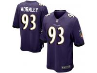 Youth Game Chris Wormley #93 Nike Purple Home Jersey - NFL Baltimore Ravens