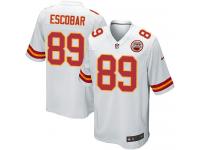 Youth Game Gavin Escobar #89 Nike White Road Jersey - NFL Kansas City Chiefs