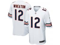 Youth Game Markus Wheaton #12 Nike White Road Jersey - NFL Chicago Bears