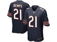 Youth Game Quintin Demps #21 Nike Navy Blue Home Jersey - NFL Chicago Bears
