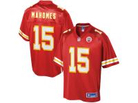 Youth Kansas City Chiefs #15 Patrick Mahomes II NFL Pro Line Red Player Jersey