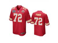Youth Kansas City Chiefs Eric Fisher Red Super Bowl LIV Game Jersey