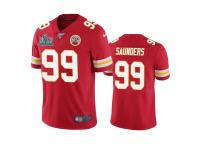Youth Kansas City Chiefs Khalen Saunders Red Super Bowl LIV Vapor Limited Jersey 100th