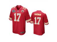 Youth Kansas City Chiefs Mecole Hardman Red Super Bowl LIV Game Jersey