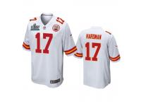 Youth Kansas City Chiefs Mecole Hardman White Super Bowl LIV Game Jersey