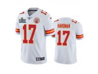 Youth Kansas City Chiefs Mecole Hardman White Super Bowl LIV Vapor Limited Jersey 100th
