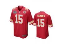 Youth Kansas City Chiefs Patrick Mahomes Red Super Bowl LIV Game Jersey