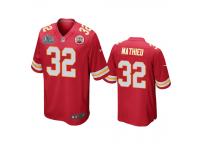 Youth Kansas City Chiefs Tyrann Mathieu Red Super Bowl LIV Game Jersey