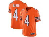 Youth Limited Connor Barth #4 Nike Orange Jersey - NFL Chicago Bears Rush
