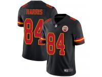 Youth Limited Demetrius Harris #84 Nike Black Jersey - NFL Kansas City Chiefs Rush