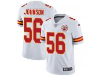 Youth Limited Derrick Johnson #56 Nike White Road Jersey - NFL Kansas City Chiefs Vapor Untouchable