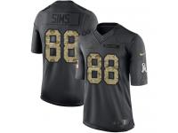 Youth Limited Dion Sims #88 Nike Black Jersey - NFL Chicago Bears 2016 Salute to Service