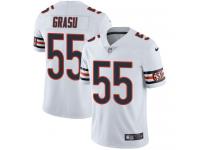 Youth Limited Hroniss Grasu #55 Nike White Road Jersey - NFL Chicago Bears Vapor Untouchable