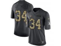 Youth Limited Marshon Lattimore #34 Nike Black Jersey - NFL New Orleans Saints 2016 Salute to