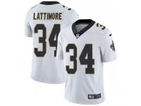 Youth Limited Marshon Lattimore #34 Nike White Road Jersey - NFL New Orleans Saints Vapor Untouchable