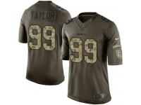 Youth Limited Phil Taylor #99 Nike Green Jersey - NFL Washington Redskins Salute to Service