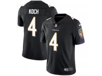 Youth Limited Sam Koch #4 Nike Black Alternate Jersey - NFL Baltimore Ravens Vapor Untouchable