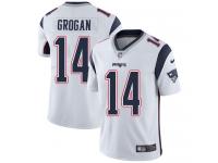 Youth Limited Steve Grogan #14 Nike White Road Jersey - NFL New England Patriots Vapor Untouchable