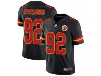 Youth Limited Tanoh Kpassagnon #92 Nike Black Jersey - NFL Kansas City Chiefs Rush