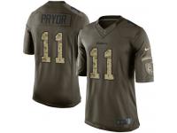Youth Limited Terrelle Pryor #11 Nike Green Jersey - NFL Washington Redskins Salute to Service