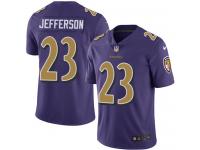Youth Limited Tony Jefferson #23 Nike Purple Jersey - NFL Baltimore Ravens Rush