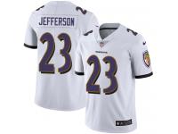 Youth Limited Tony Jefferson #23 Nike White Road Jersey - NFL Baltimore Ravens Vapor Untouchable