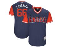 Youth Los Angeles Angels JC Ramirez Cubanito Majestic Navy 2017 Players Weekend Jersey