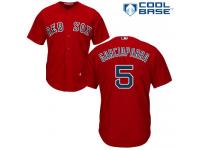 Youth Majestic Boston Red Sox #5 Nomar Garciaparra Authentic Red Alternate Home Cool Base MLB Jersey