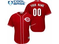 Youth Majestic Cincinnati Reds Customized Replica Red Alternate Cool Base MLB Jersey