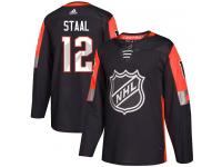 Youth Minnesota Wild #12 Eric Staal Adidas Black Authentic 2018 All-Star Central Division NHL Jersey