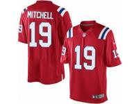 Youth New England Patriots #19 Malcolm Mitchell Nike Alternate Red Game Jersey