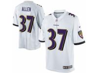 Youth Nike Baltimore Ravens #37 Javorius Allen Limited White NFL Jersey