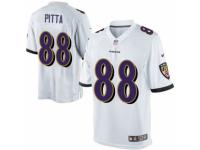 Youth Nike Baltimore Ravens #88 Dennis Pitta Limited White NFL Jersey