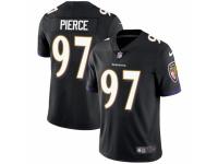 Youth Nike Baltimore Ravens #97 Michael Pierce Black Alternate Vapor Untouchable Limited Player NFL Jersey