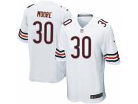 Youth Nike Chicago Bears #30 D.J. Moore White NFL Jersey