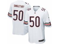 Youth Nike Chicago Bears #50 Mike Singletary Limited White NFL Jersey